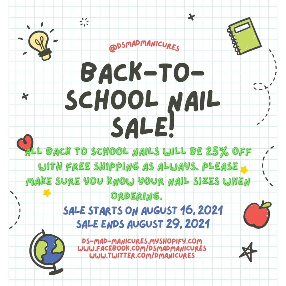 Back-To-School Nail Sale
